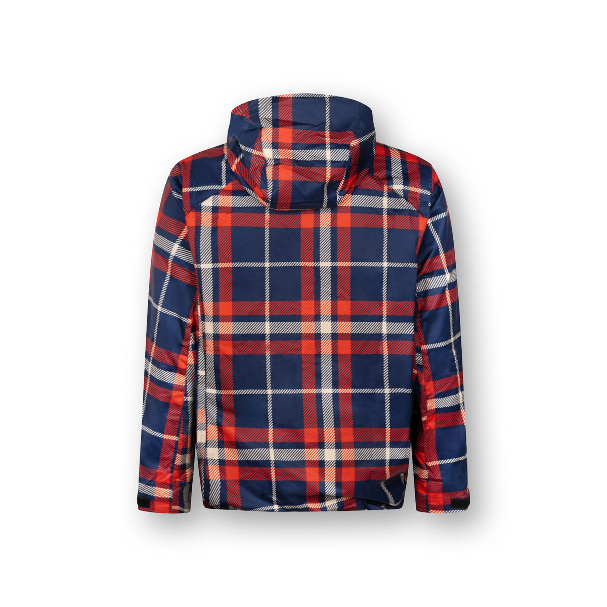 Plaid Rain Jacket (Blue/Red)